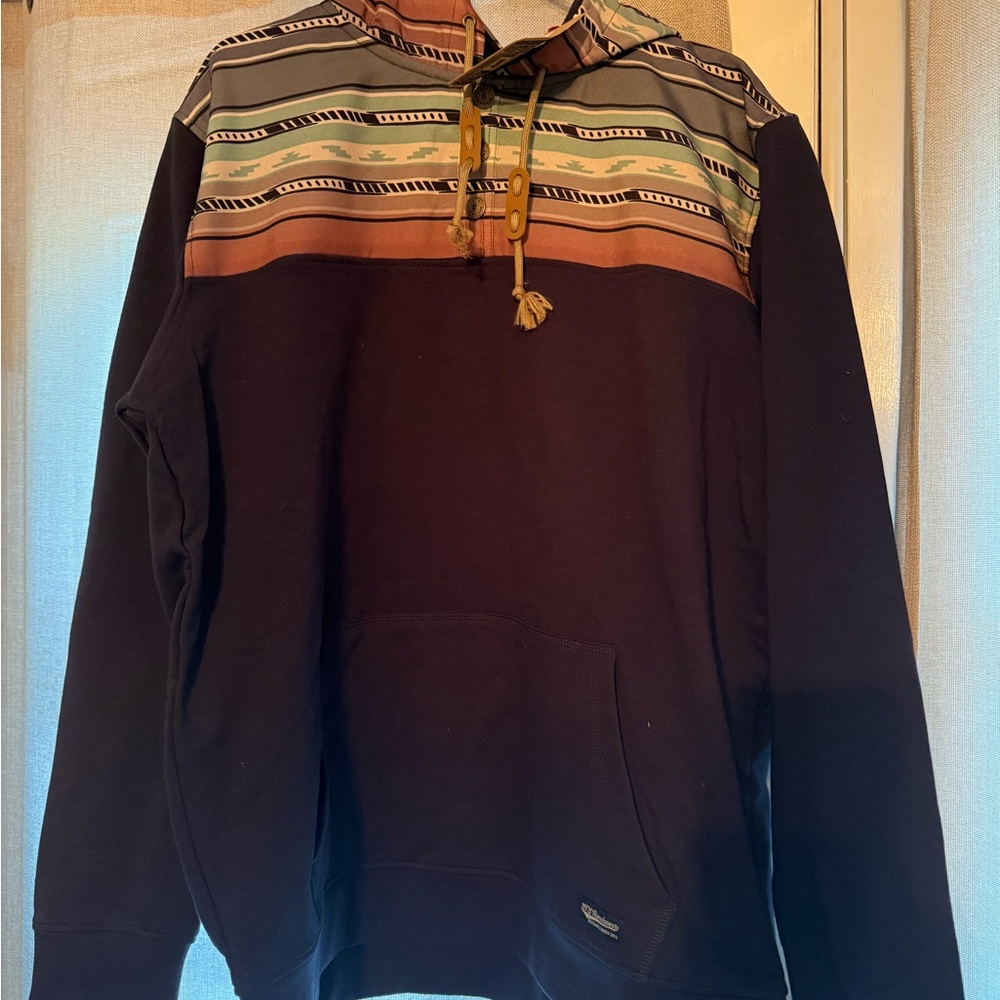 Multicolor Patterned Hoodie